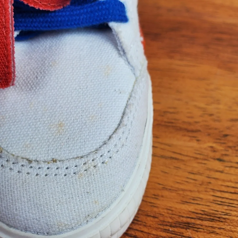 Kids Off White Monster Virgil Abloh White Sneakers Zip Tie Vulcanized 26
